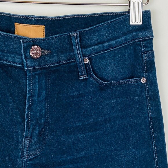 Mother The Pretender Strange Brew Dark Wash Straight Leg Jeans, Size 25 - Picture 4 of 14